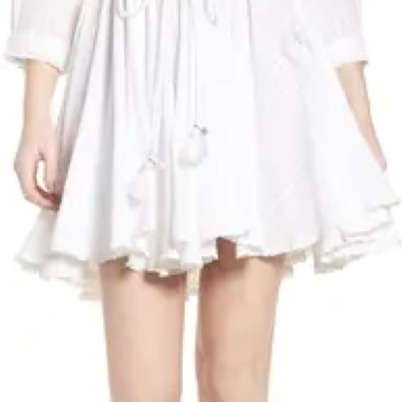 Zadig & Voltaire White Long Sleeve Dress - Picture 2 of 5